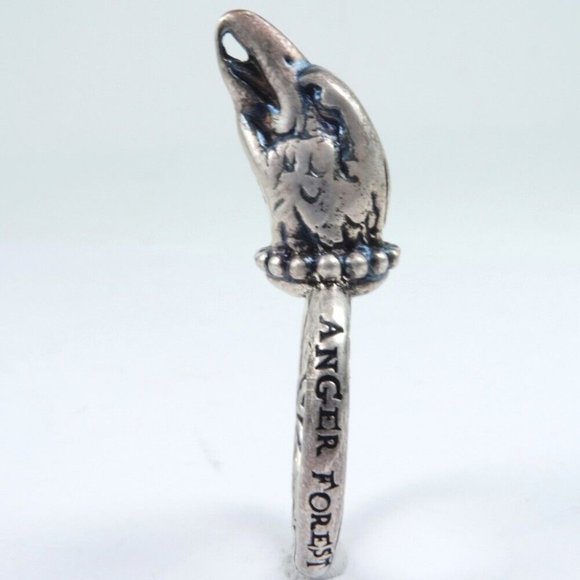 GUCCI ANGER FOREST Ring Silver Silver #6(US Size) unisex - Picture 3 of 6